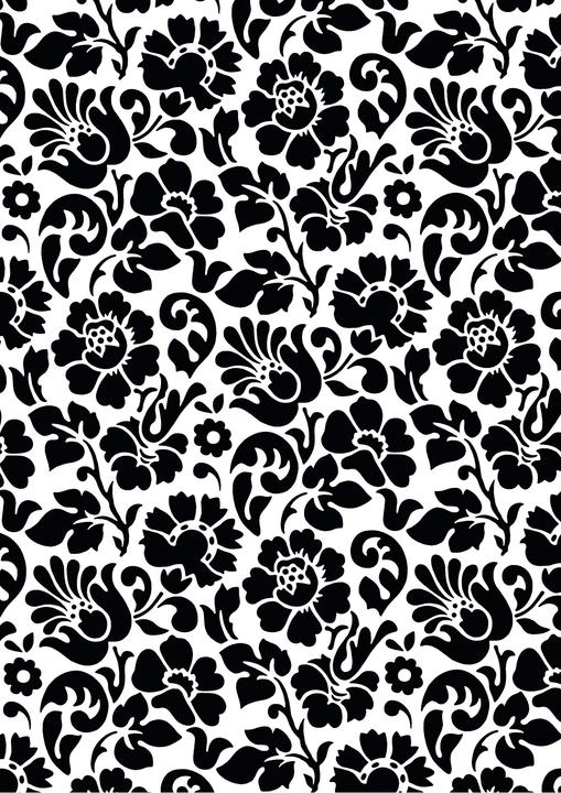 Produktbild D-C-Fix Dekofolien selbstklebend Barock Schwarz-Weiss (45 x 200 cm)