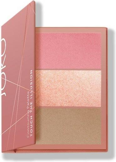 Image du produit Jokon Joko Touch The Illusion Face Contouring Palette 3In1 01 Pink 3X3.5G (Crème pour le corps)