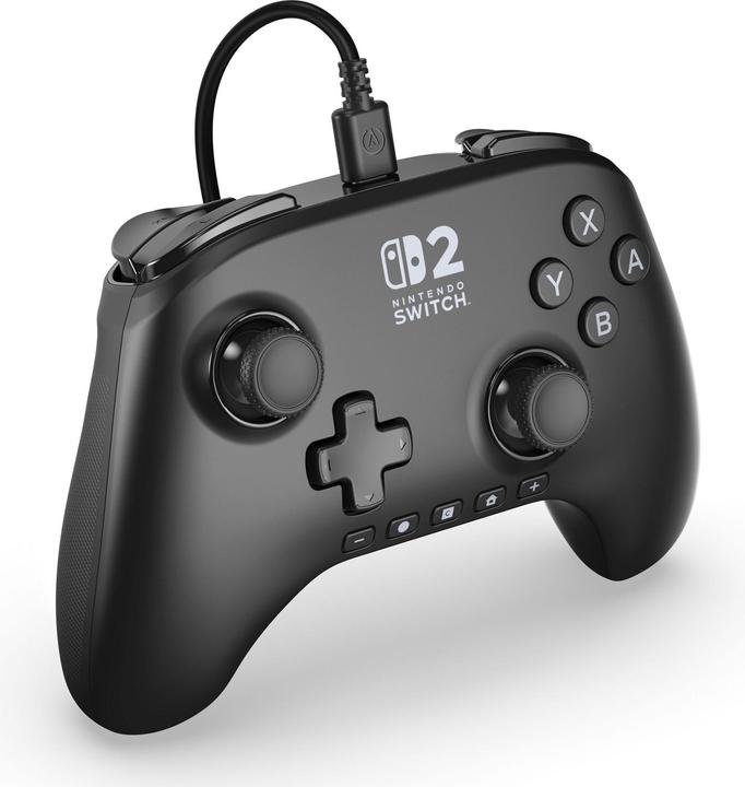 Actual product image PowerA NSW2 Controller Advantage wired black (Switch 2)