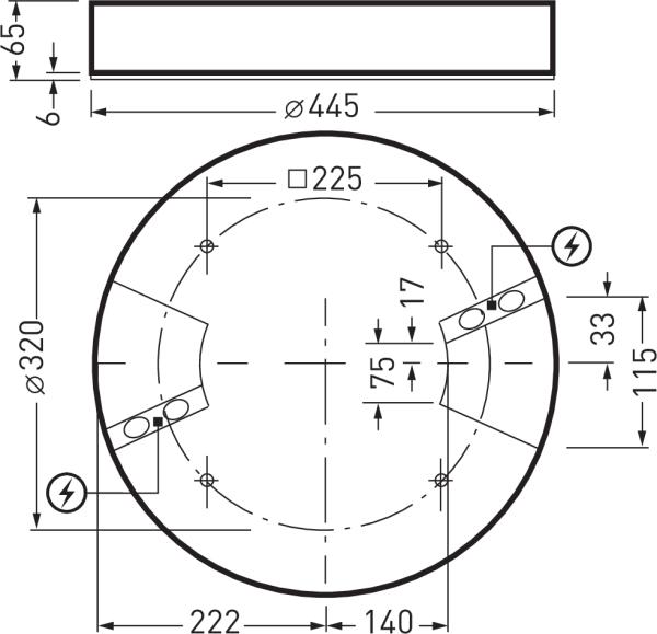 Actual product image Trilux Onplana D11 OTA25 5000-830 ETDD (4700 lm)