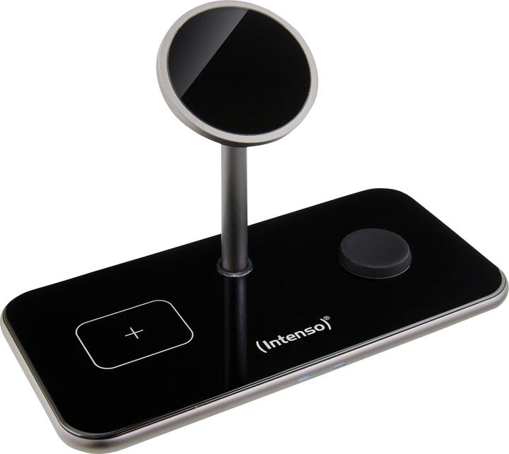 Image du produit Intenso Chargeur magnétique sans fil 3en1 MB13 noir (15 W)
