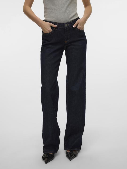 Produktbild Vero Moda VMVANESSA Niedrige Taille Weiter Beinschnitt Jeans Weit geschnitten (W31/L32)