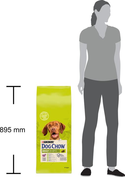 Produktbild Purina DOG CHOW Adult Lamb 14kg (Adult, 1 Stk., 14000 g)