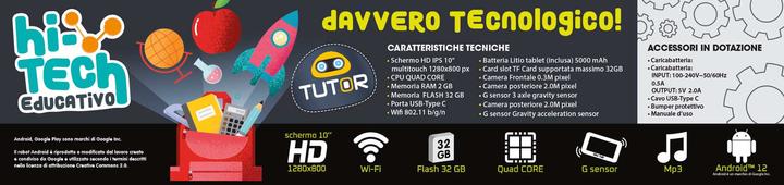 Nährwerte und Zutaten Lisciani Hi Tech Educativo Mio Tab Tutor 10