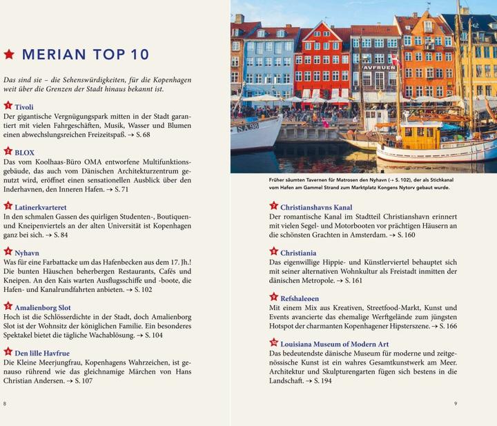 Produktbild MERIAN Reiseführer Kopenhagen (Deutsch, Thomas Borchert, 2021)