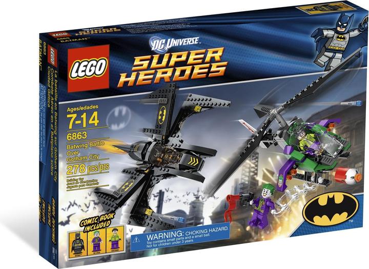 Image du produit LEGO DC Super Heroes Super Heroes Batwing Bataille au-dessus de Gotham City