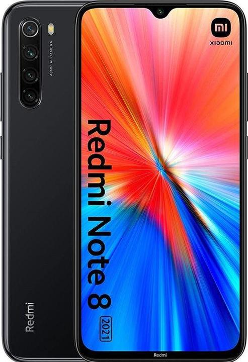 Xiaomi Redmi Note 8 (64 GB, Space Black, 6.30", Dual SIM, 48 Mpx, 4G)
