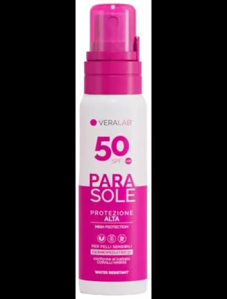 Immagine prodotto Veralab Parasole 30 Sun Milk Spray Protection Spf 50 (Latte solare, SPF 50, 100 ml)