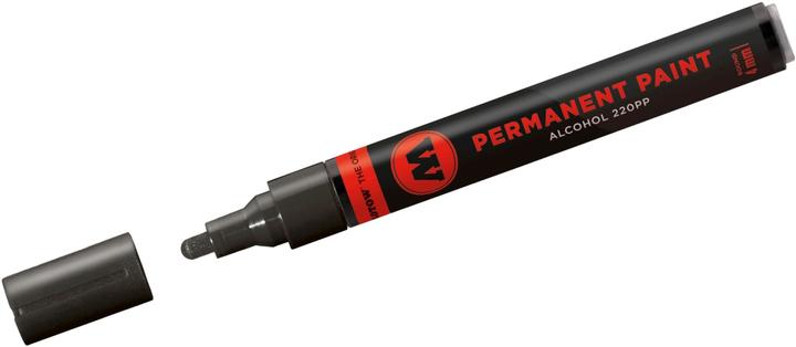 Immagine prodotto Molotow Penna a punta di feltro Vernice permanente 220 segnale nero (Nero, 4 mm, 1 x)