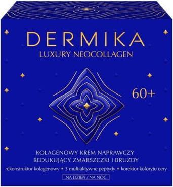 Produktbild Dermika Luxury Neocollagen 60+ collagen repair cream for the reduction of wrinkles and furrows for (24h Creme)