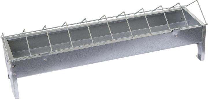 Produktbild Kerbl 71301 Futtertrog verzinkt 50 cm, 10 cm breit für Hühner