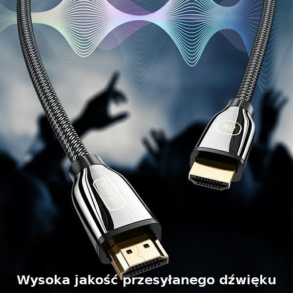 Actual product image Usams HDMI (Typ A) — HDMI (Typ A) (5 m, HDMI)