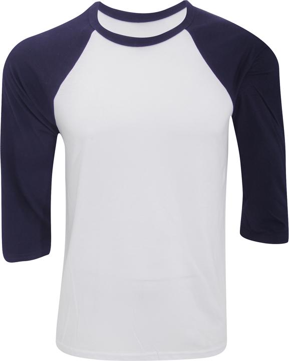 Bella Canvas Canvas Baseball Tshirt 34Ärmel (XL)