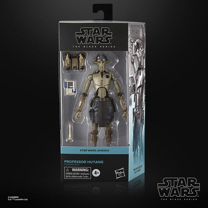 Actual product image Hasbro Star Wars: Ahsoka Black Series Actionfigur Professor Huyang