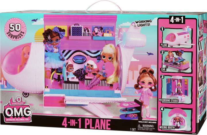 Image du produit MGA LOL Surprise OMG Plane 4-en-1