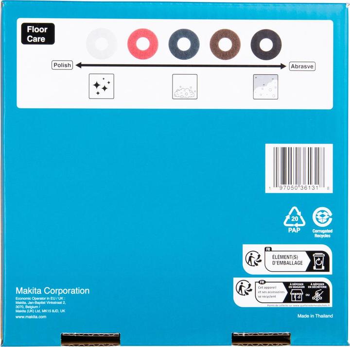 Produktbild Makita Polierscheibe rot