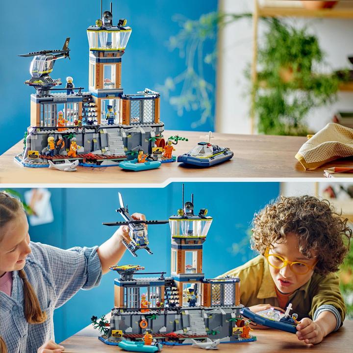 Productafbeelding LEGO 60419 Politiebureau op Gevangeniseiland (60419, LEGO Stad)