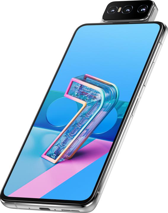 Produktbild ASUS Zenfone 7 Pro (256 GB, Pastel White, 6.67", Dual SIM, 64 Mpx, 5G)