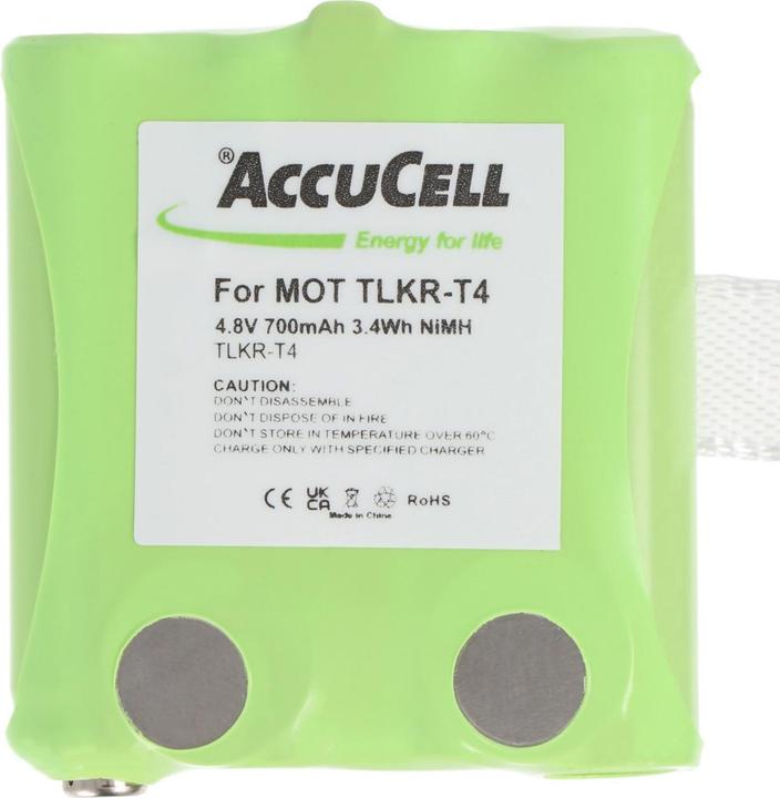 Image du produit AccuCell Batterie MOTOROLA TLKR-T4, TLKR-T5, TLKR-T7, TKLR-T8