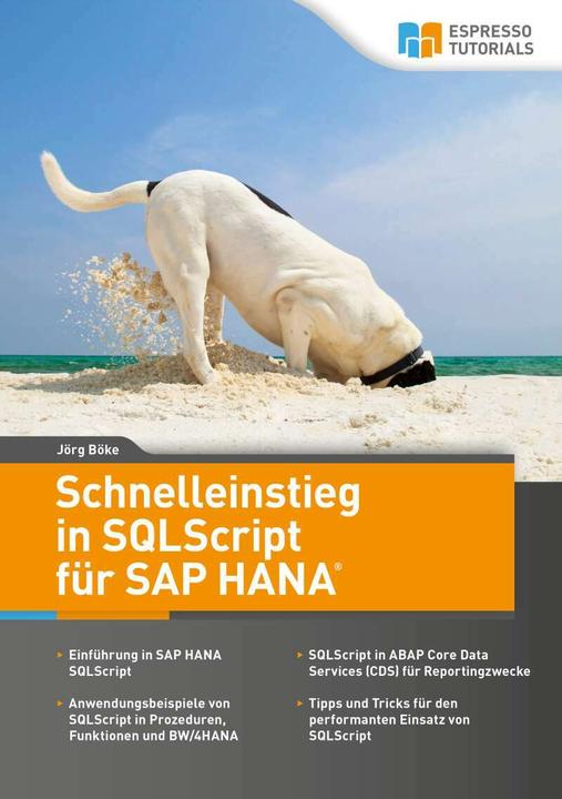 Produktbild Espresso Tutorials Schnelleinstieg in SQLScript für SAP HANA (Deutsch, Jörg Böke, 2021)