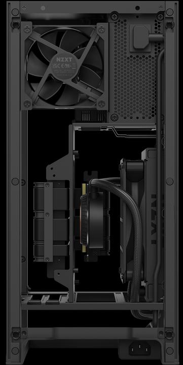 Actual product image NZXT Housing H1 2022 Black (CS-H11BB-EU) (Mini-ITX)