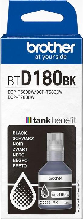 Produktbild Brother Bottle schwarz DCPT580DW/ (BK)