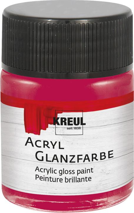 Immagine prodotto Kreul Vernice acrilica lucida, 50 ml (Bordeaux, 50 ml)