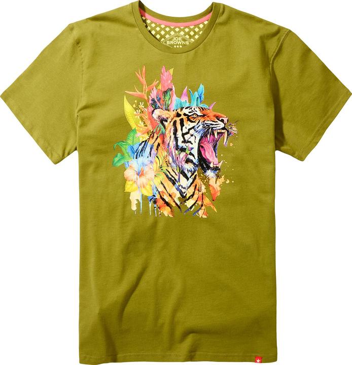 Actual product image Joe Browns Floral Tiger Graphic T-Shirt (S)