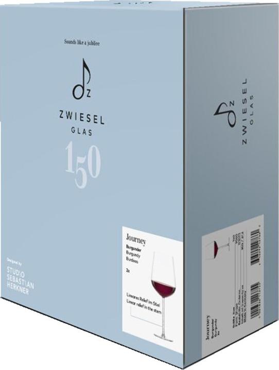 Immagine prodotto Zwiesel ZWG Vetro Borgogna Viaggio805ml (80.50 cl, 2 Occhiali, Bicchieri da vino rosso)
