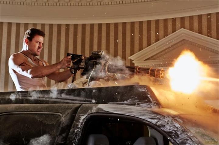 Actual product image White House Down (DVD, 2013, English, Italian, German, French)