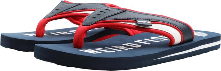 Actual product image Weird Fish Mens Columbia Logo Flip Flops (43)