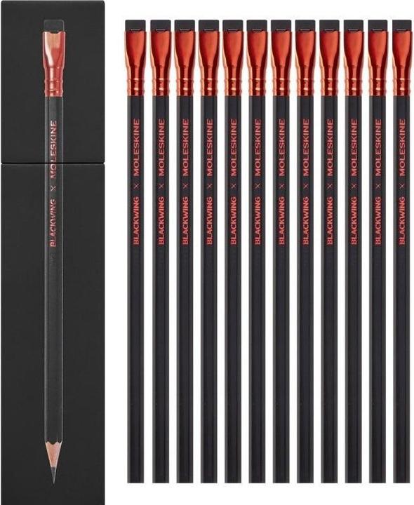 Moleskine BLACKWING X M 12Broches Souple (12 x)