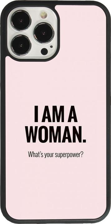 Immagine prodotto PhoneLook Coque Silicone rigide noir Sono una donna (Apple iPhone 13 Pro Max)