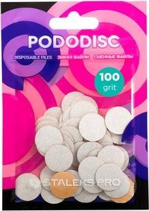 Produktbild Staples Pododisc Pro S 100 Grit Replacement Pads 50 Pieces White (50 x)