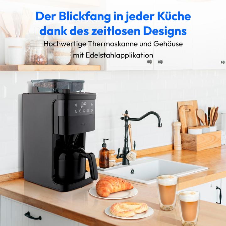 Actual product image Medion MD 19911 Coffee machine with grinder black
