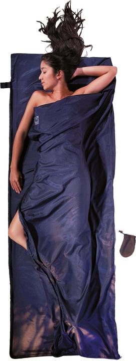 Actual product image Cocoon TravelSheet-Coupler Inlet Silk Cotton (220 cm)