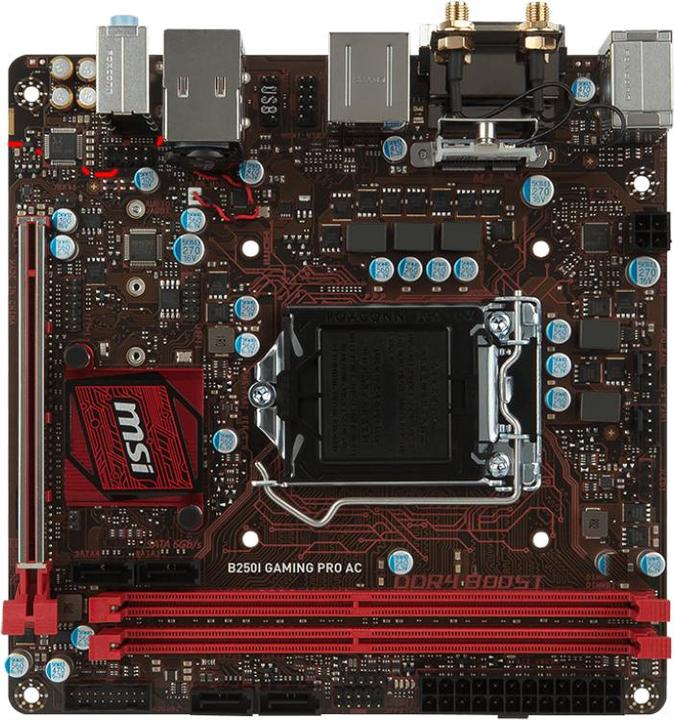 Produktbild MSI B250I GAMING PRO AC (LGA 1151, Intel B250, Mini-ITX)