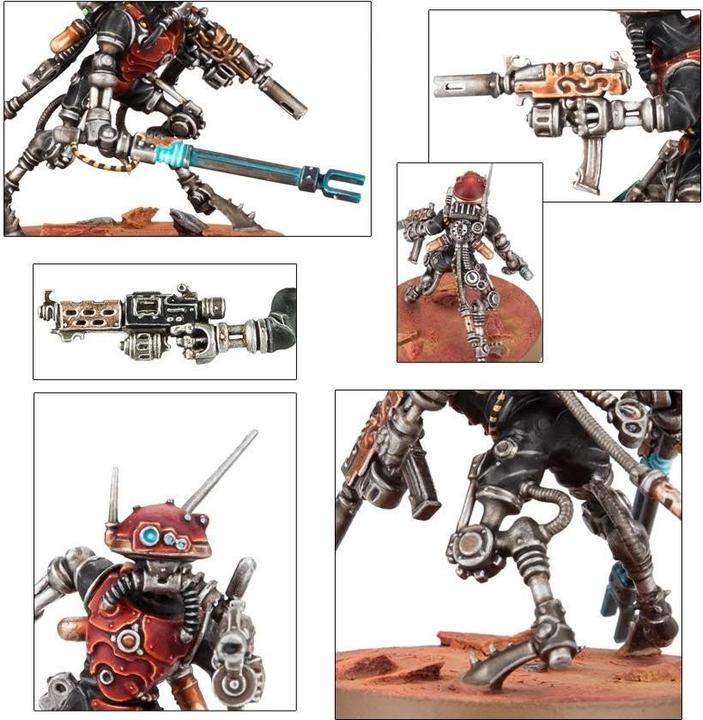Actual product image Games Workshop Adeptus Mechanicus Sicarians - Sicarian Infiltrators - Sicarian Ruststalkers (Plastic)