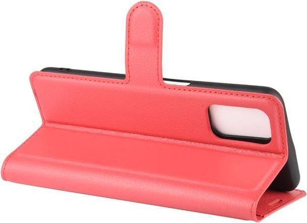 Actual product image MU Classic Litchi Leather Bookcover Series (Oppo A52)