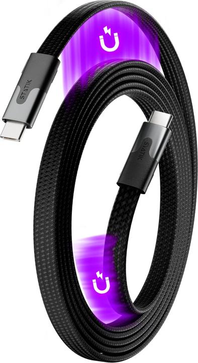 Statik MagStack Slim Pro USB-C zu C Kabel (1 m, 100 W)