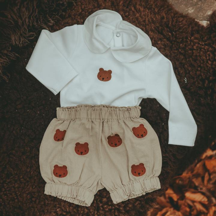 Actual product image Donsje Davo" offwhite children's bodysuit (86)