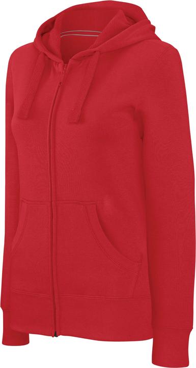 Kariban Damen Hoodie mit Reissverschluss