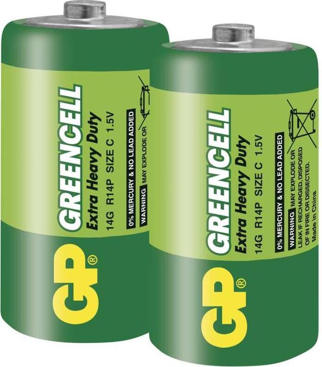 Produktbild GP Batteries ELEMENT (GP14G, R14) (2 Stk., C)