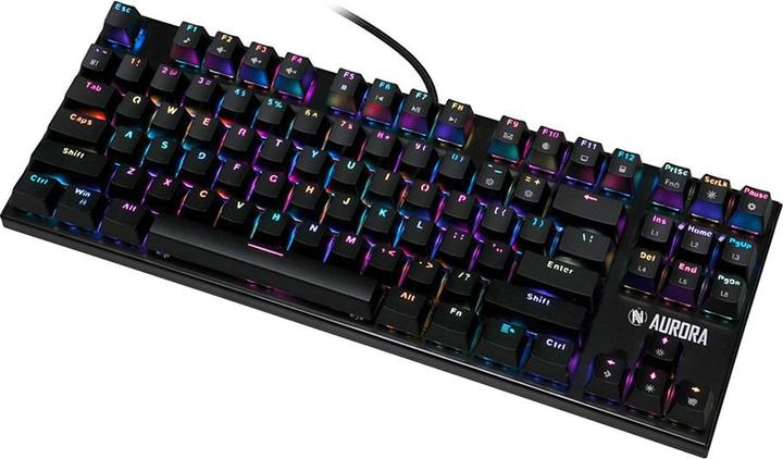 Actual product image iBox Mechanical Gaming Aurora K-2R RGB, Content Blue Switch, US layout (US, Cable)