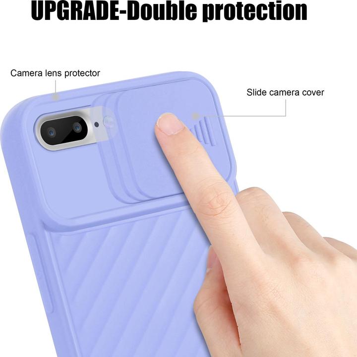 Produktbild Cadorabo TPU Cover mit Kamera Schutz (Apple iPhone 7 Plus, Apple iPhone 7s Plus)