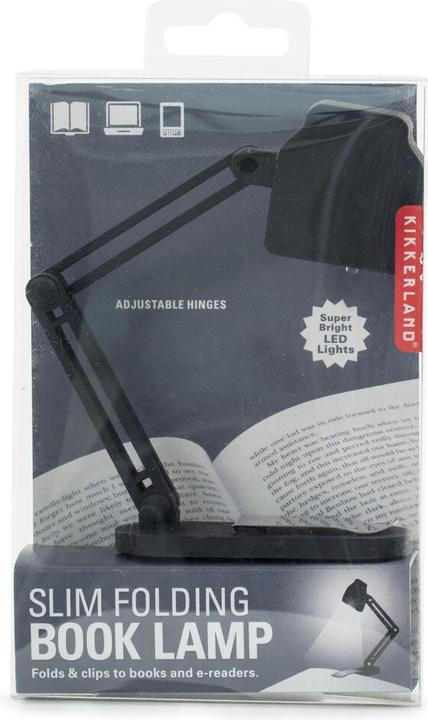 Immagine prodotto Kikkerland Lampada a libro pieghevole sottile