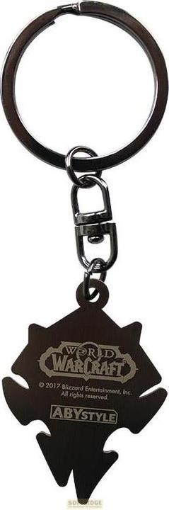 Actual product image ABYstyle WORLD OF WARCRAFT Keychain - Horde