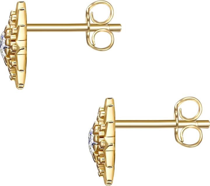 Immagine prodotto Glanzstücke München Sole da donna in argento Sterling Cubic Zirconia Oro Giallo - 30014 (Argento)
