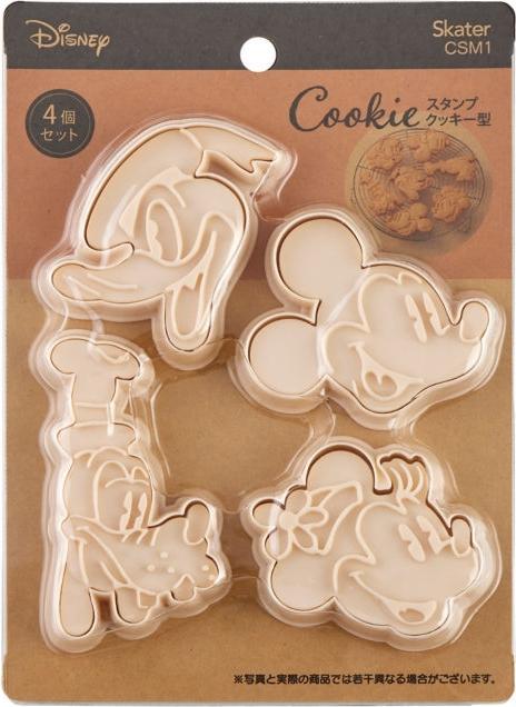 Immagine prodotto Disney Stampo per biscotti con timbro di Topolino (set da 4)