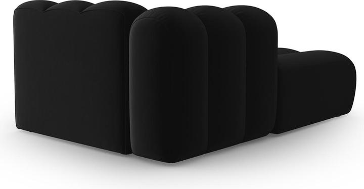 Image du produit Micadoni Velours Méridienne Gauche, "Lupine", 2 Places, 117x177x70Fabriqué en Europe (Chaise longue)